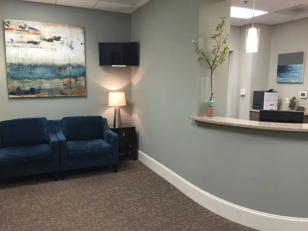 Front Desk at The Center for Oral Surgery & Dental Implants